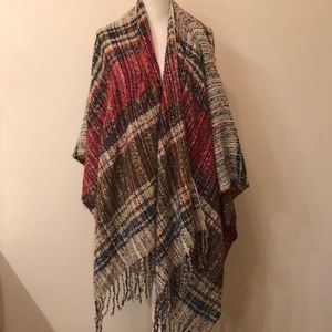 Sold..Blanket scarf /wrap